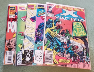 X Factor Annual #2, 4, 5, 6, 7, 8, 9, Marvel