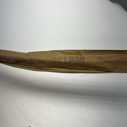 1941 Plymouth Front Left Side Radiator Grille Bar Chrome Molding Trim 901930 NOS - Picture 4 of 6