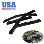 US IN-CHANNEL Smoke Window Visors Sun Shade Rain Guard for 2015-2020 Chevy Tahoe