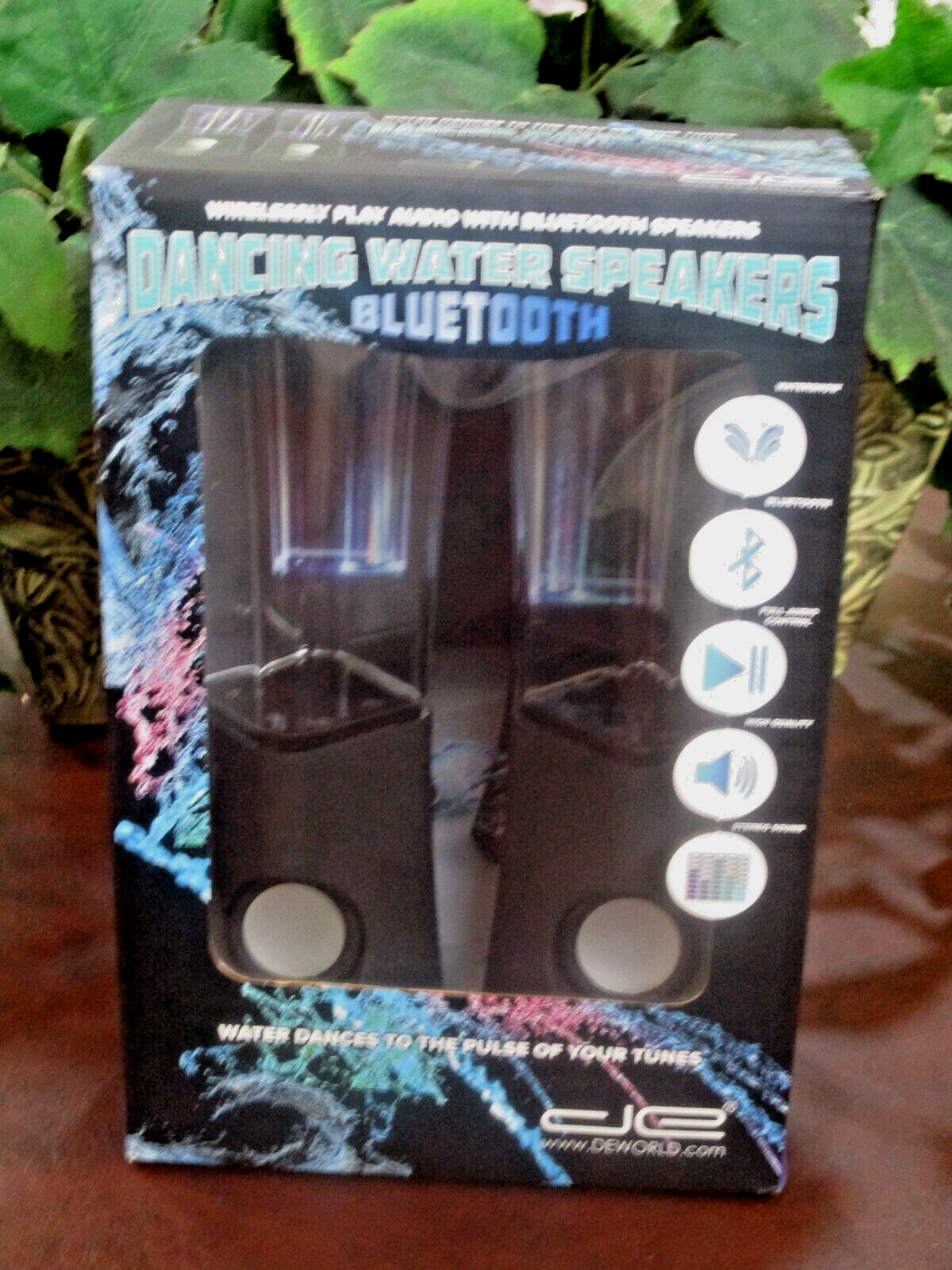 BLUETOOTH DANCING WATER SPEAKERS LED Lights smartphone* PC