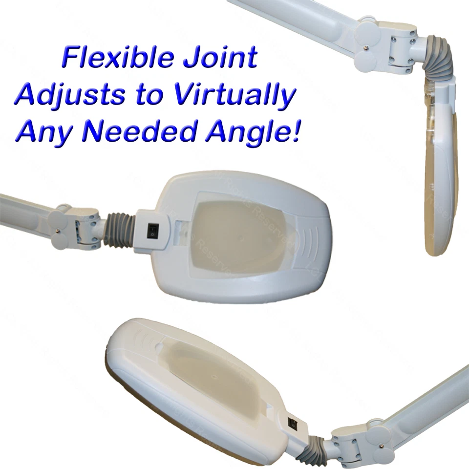 Abrazadera LED (16) dioptrías (5X) aumento aumento mag lámpara equipo de salón Foto 2 de 4