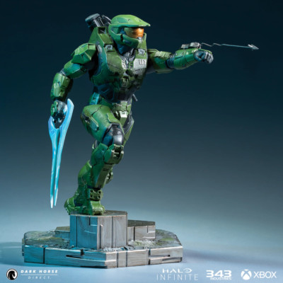 *NEW* Halo Infinite: Master Chief with Grappleshot PVC Statue by Dark Horse
