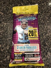 2021 Panini Absolute Football Value Cello Fat Pack New 20 Cards Per Pack