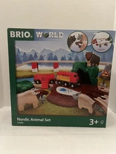 BRIO World Nordic Animal Set Forest Toy 33988 26 Pieces New In Box