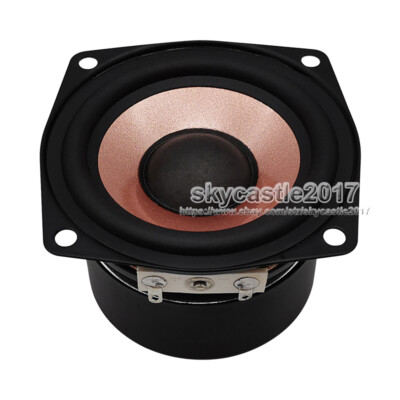 4" Inch 4Ω 8Ω 25W HiFi Full Range Audio Speaker Stereo Woofer Loudspeaker 4" Inch 4Ω 8Ω 25W HiFi Full Range Audio Speaker Stereo Woofer Loudspeaker