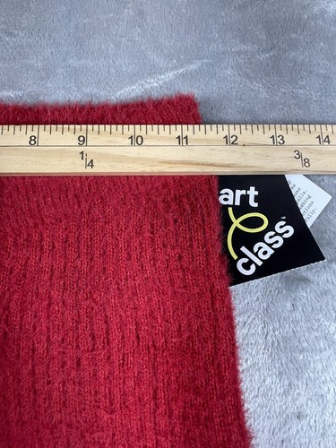 Art Class Redvel Red Velvet Flare Pants Girls M (7/8) NWT Pull On - Picture 8 of 11