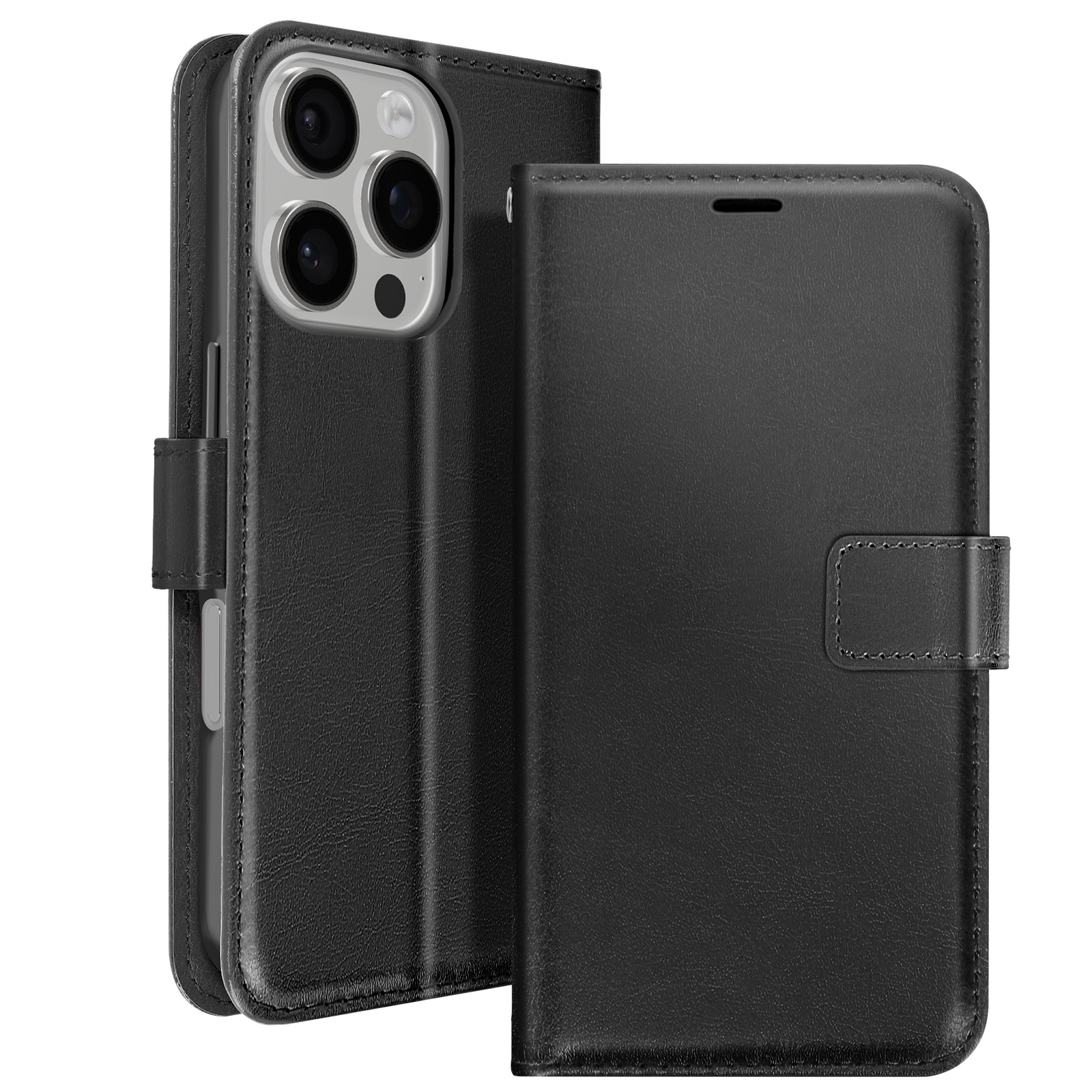 Coque iPhone 16 Pro portefeuille Mayaxess résolvant le manque de place
