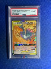 2019 Pokémon Sun & Moon Mltrs/Zpds/Artcn GX Hidden Fates #44 PSA 10 GEM MT