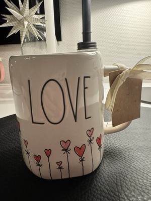 RAE DUNN LOVE Herz   Becher Neu Tasse