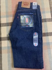 Vintage NWT Deadstock 90s Levi  s Denim Jeans 32/34 505 Reg Straight  2480