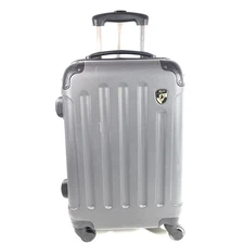 Heys 21" Revolver Carry On Spinner PC Luggage Lightweight Hardside Locking Gray