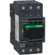 1pc SCHNEIDER ELECTRIC LC1D40A3BD Contactor LC1D, 3-P, 3 NO, AC-3, 40V, 40