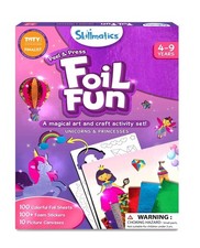 Foil Fun - Unicorns  Princesses No Mess Art for Kids Craft Kits  Supplies D...