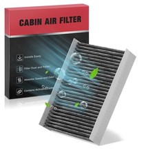 BDFHYK Cabin Air Filter with Activated Carbon Compatible with Dodge Hornet 2...