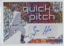2021 Panini Mosaic Quick Pitch Sam Huff #QPA-SH Auto 0cv