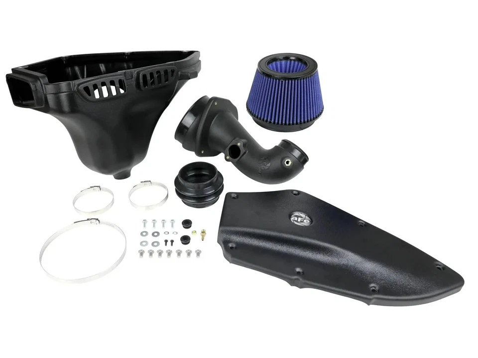 aFe Magnum Force Stage 2 Si AIS Pro 5R negro para BMW 06-13 serie 3 N52 L6-3,0 L Foto 2 de 4