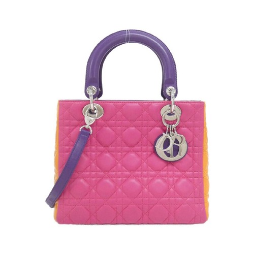 Christian Dior Lady Dior Medium M0550PTRI Bag