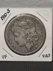 1900-S- MORGAN SILVER DOLLAR- TOUGHER DATE COIN - NO RESERVE AUCTION- # 923