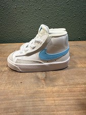Nike Blazer Mid '77 Toddler Sz 6c, white and baby blue. Brand new