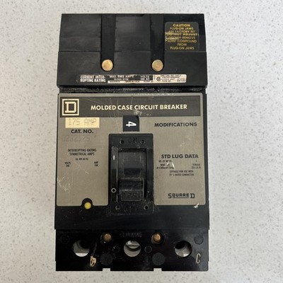 Square D Q232175 I-Line Circuit Breaker 175A 240VAC 3P 3PH Type Q2 175 Amp 10KA