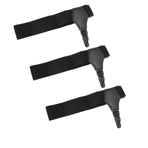 3 Pcs Sock Garters Adjustable Stainless Steel Single Clip Non Slip Multi Pur CHW - Picture 12 of 24
