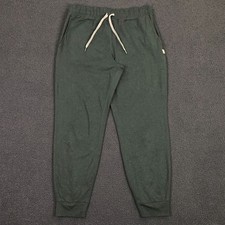 Vuori Performance Jogger size Small Green Heather Drawstring Sweatpants VW303