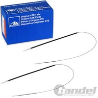 2Xate Handbremsseil Hinten Links+Rechts Passend FüR BMW 5Er E34 Touring