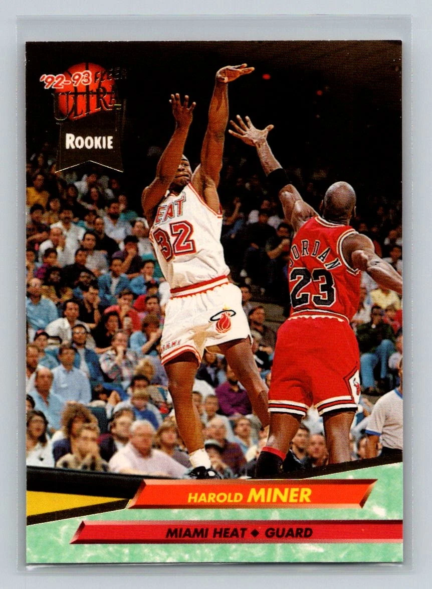 Harold Miner trading card