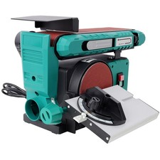 Benchtop 4x36" Belt 6" Disc Sander 120V Power Tool Green