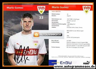 Football | VfB Stuttgart | 2006 | Mario GOMEZ