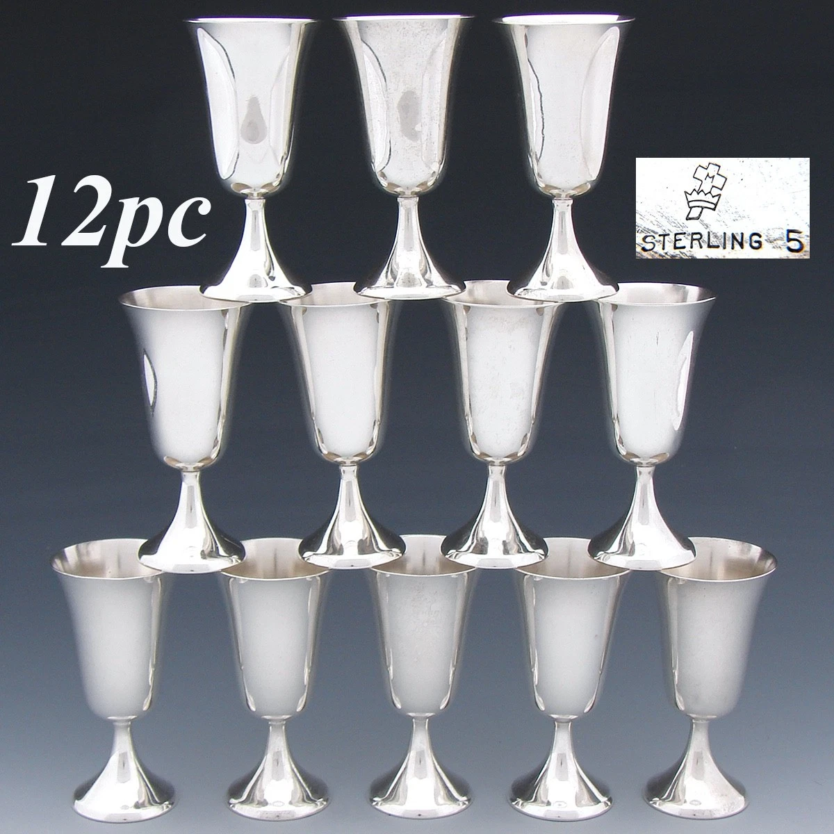 银酒杯| eBay