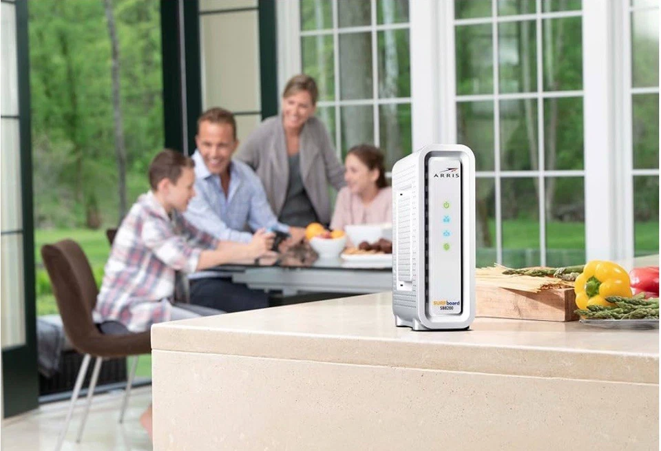 ARRIS SURFboard DOCSIS 3.0 Cable Modem - SB6190 - Open Box Tested See Pics - Image 4 of 4