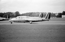 Patrouille de France, CM170R Magister, No.534  3  at Kemble, 1970 - Original Neg