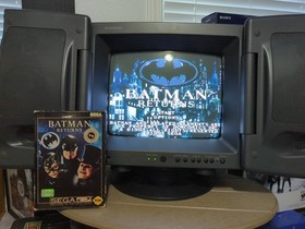 * Batman Returns (Sega CD, 1993) Complete CIB W/ Registration Card