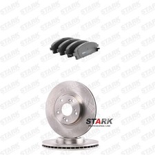 STARK Bremsenset Vorne Bremsscheiben Beläge für HONDA MDX (YD) für ACURA MDX