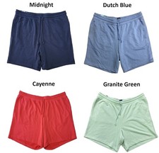 Gap Men's On Seam Pockets Drawcord Ties French Terry Knit Short