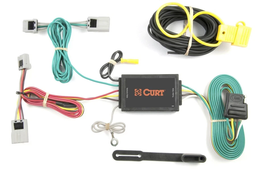 Curt Trailer Hitch & Wiring Harness & 2" Trailer Ball & Ball Mount & Hitch Lock Foto 4 de 4