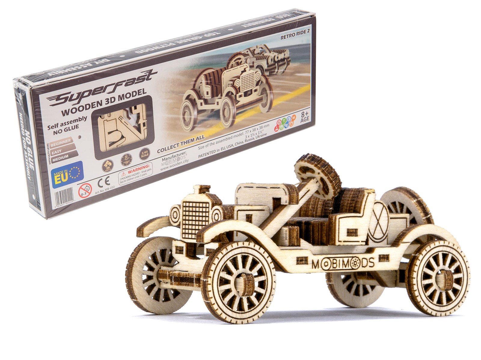 ДеревянныйГородская сверхскоростная поездка Ретро-аттракцион 2 2390₽