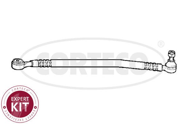 Spurstange Corteco 49396420 FüR VW Polo 86C 80 2 Classic 86CF Cat G40-image