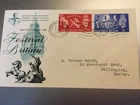 GB STAMPS RARE FIRST DAY COVER 1951 FIRST DAY OF FESTIVAL SLOGAN