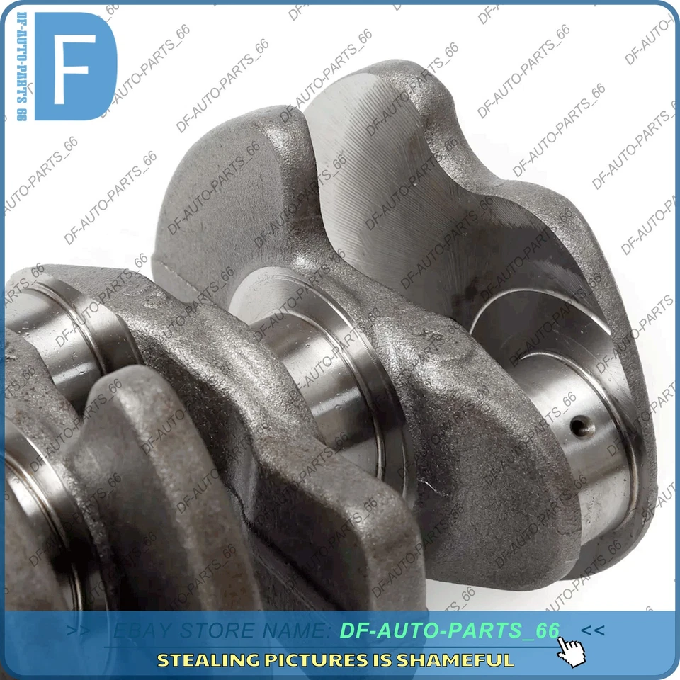 Cigüeñal motor OEM nuevo para VW Golf GTI R Audi S3 A4 A5 Q5 CNC CHH 2.0 TSI CJX Foto 3 de 4