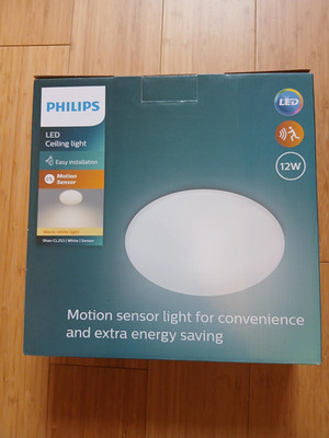 ***Philips LED Ceiling Light  warmweiß  12W Motion Sensor NEU&OVP***