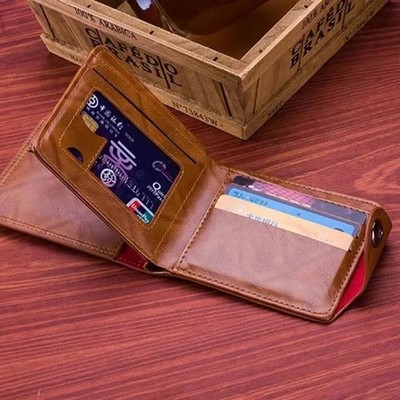 Men's Wallets With 100 US Dollar Pattern Wallet Male Leather Walet Card Holder