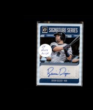 2018 Donruss Optic #SS-BD Brian Dozier Signature Series