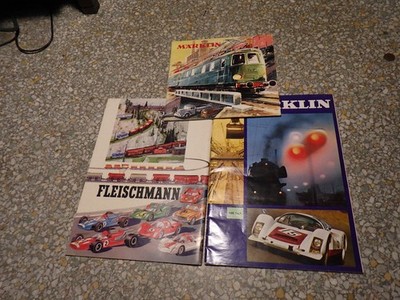 Märklin Fleischmann HO Train  Slot Car Guides Catalogs 1958 & 1969