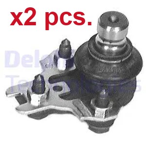 X2 PCS FRONT / LOWER/ OUTER BALL JOINT SET TC413 DELPHI I - Picture 1 of 3