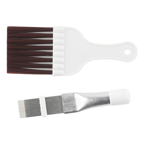 Air Conditioner Condenser Fin Cleaning Brush 2 Pcs Pack Effective Cleaning - Picture 6 of 12