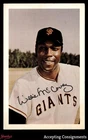 1971 Giants Ticketron Willie McCovey Schedule Postcard VG - VG/EX