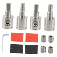 BOJACK Amp Input Reducer 0 Gauge to 4 Gauge Wire Car 0 to 4 Gauge (4 PCS)