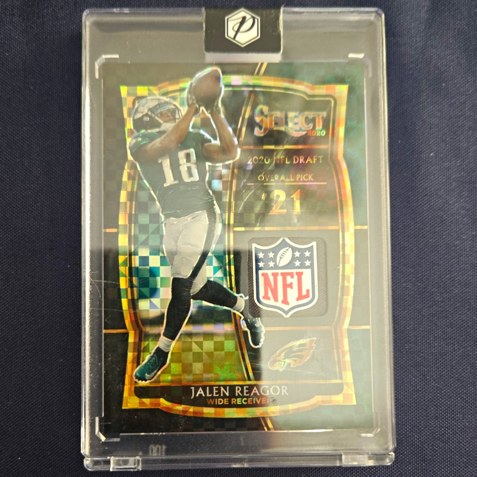 Jalen Reagor Panini Select Draft Selections Memorabilia Prizm #DSJRE Base